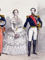 Napoleon III. und Eugenie