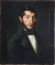 Nicolo Paganini im Alter von 32 Jahren (Porträt)
