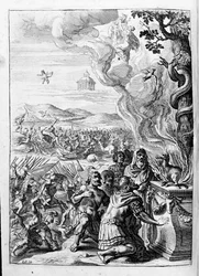 Ovid (Ovidius) - Illustration für Buch 15 - (P. Ovidii Nasonis Metamorphose libri XV mit Anmerkungen von TH. Farnabii.) Anmerkung von Thomas Farnaby (Farnabia) (1575-1647)