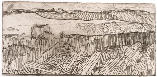 Gestreifte Landschaft