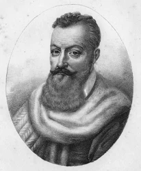 Porträt von Achilles de Harlay, Graf von Beaumont, Magistrat (1536-1619).