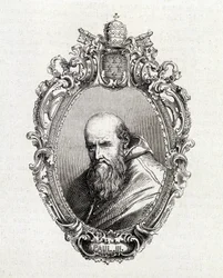 Porträt von Alessandro Farnese, Paul III. (1468 - 1549), Papst von 1534 bis 1549