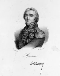 Porträt von André Massena (1756 - 1817), Marschall von Frankreich.