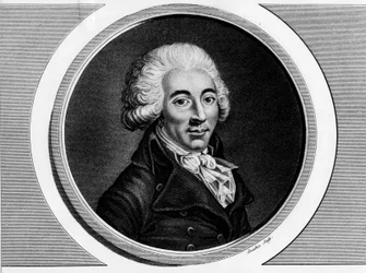 Porträt von Armand Gensonne, Abgeordneter der Konvention