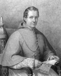 Porträt von Kardinal Giovanni Maria Mastai Ferretti (1792-1878), Papst Pius IX. von 1846 bis 1878