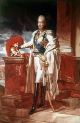 Porträt von Charles X (1757 - 1836), König von Frankreich von 1824 bis 1830. Gemälde. Museum von Capodimonte, Neapel.