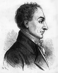 Porträt von Constantin François de Chasseboeuf Comte de Volney - in „Histoire de France“ von Henri Martin, 19. Jahrhundert
