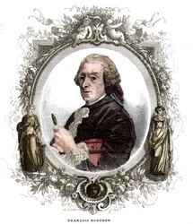 Porträt von François Boucher, französischer Maler.
