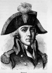 Porträt von Francois Hanriot (1761-1794), französischer Revolutionär