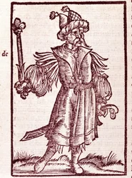 Porträt von Dschingis Khan (Temudjin)