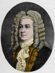 Porträt von Georg Friedrich Händel