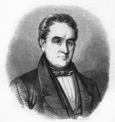 Porträt von Hendrik Tollens (1780-1856), niederländischer Dichter