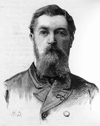 Porträt von Henri Roulleaux Dugage (1849-1887) Abgeordneter zwischen 1885 und 1887