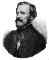 Porträt von JOSEPH Baron EOTVOS, ungarischer Schriftsteller und Staatsmann - Porträt von Jozsef Eotvos, Baron de Vasarosnameny (1813-1871), ungarischer Staatsmann und Schriftsteller.