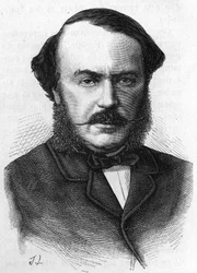 Porträt von Jean Gilbert Victor Fialin, Herzog von Persigny (1808-1872), französischer Politiker.