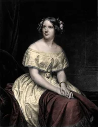 Porträt von Jenny Lind (1820-1887), schwedische Sängerin.