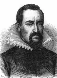 Porträt des Astronomen Johannes Kepler (Keppler) (1571-1630)