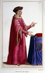 Porträt von Johann, Herzog von Berry (1340-1416)