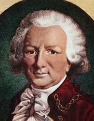 Porträt von Louis Antoine, Graf von Bougainville, französischer Navigator