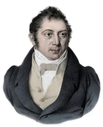 Porträt von Louis Ludwig Spohr (1784-1859), deutscher Komponist, Violinist und Dirigent.