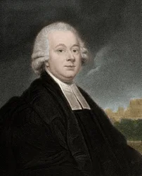 Porträt von Nevil Maskelyne (1732-1811), britischer königlicher Astronom - Stich - 19. Jahrhundert