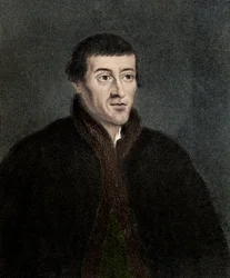 Porträt von Nikolaus Kopernikus (Stich)