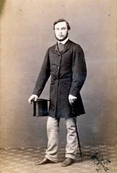 Porträt von Ricciotti Garibaldi, Sohn des italienischen Patrioten Giuseppe Garibaldi und seiner ersten Frau Anita