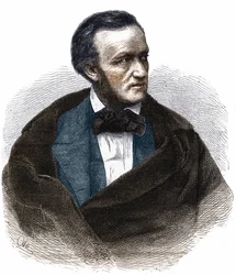Porträt von Richard Wagner (1813 - 1883)