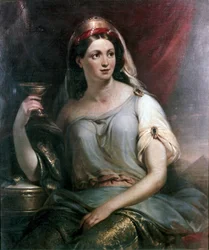 Porträt von Rosa Vercellana Guerrieri