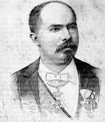 Porträt von Stamboulof (oder Stamboulov)