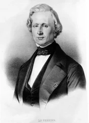 Porträt von Urban Le Verrier (1811-1877)