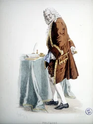 Porträt von Voltaire
