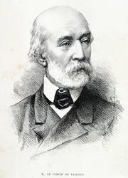 Porträt des Grafen de Falloux (1811 - 1886), französischer Politiker