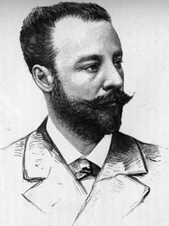 Porträt des Schriftstellers Albert Duruy, gestorben 1887