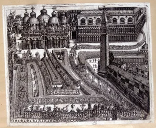 Prozession in Venedig im 17. Jahrhundert