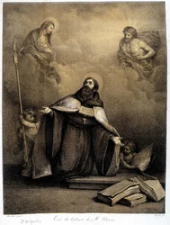 Heiliger Augustinus (354-430) - 19. Jahrhundert