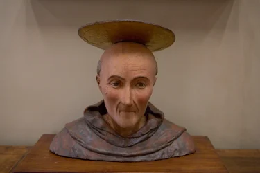 Heiliger Bernardino von Siena (Terrakotta)