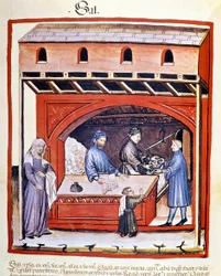 Verkauf von Salz, Auszug aus Tacuinum Sanitatis