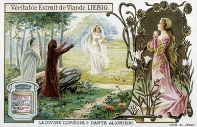 Szene aus der Göttlichen Komödie von Dante
