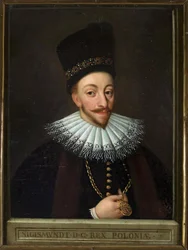 Porträt von Sigismund III. Wasa, König von Polen