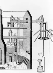 Dampfmaschine von Newcomen (1663 - 1729)
