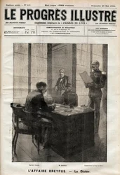 Der Dreyfus-Fall - Der Brief, der Alfred Dreyfus am 15. Oktober diktiert wurde