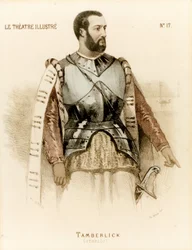 Tamberlick als Otello von Rossini Enrico Tamberlik (Druck)