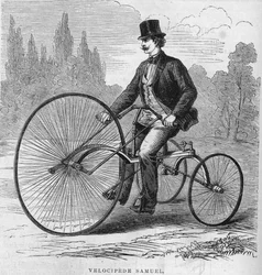 Das amerikanische Velociped von Isaac Samuel. 1869