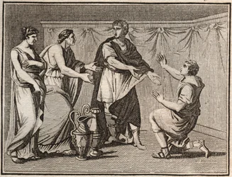 Die Mäßigung des Scipio: der römische General Scipio L