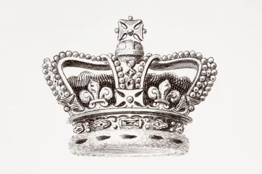 Die Krone Englands, veröffentlicht 1820 (Druck)