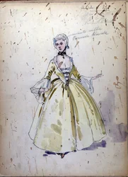 Pique Dame: Oper komponiert 1890 von Pjotr Iljitsch Tschaikowski