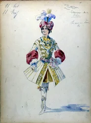 Pique Dame: Oper komponiert 1890 von Pjotr Iljitsch Tschaikowski