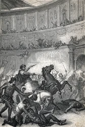 Das Massaker von Thessaloniki 390. Stich 1884