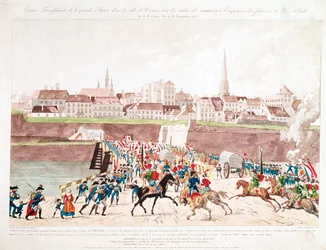 Der triumphale Einzug der französischen Armee in Wien, 13. November